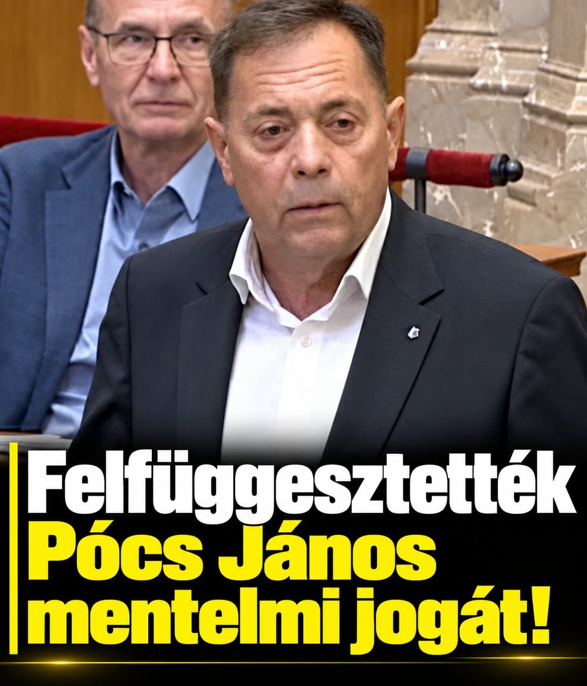 Felfüggesztették Pócs János mentelmi jogát: rágalmazási ügy áll a döntés mögött