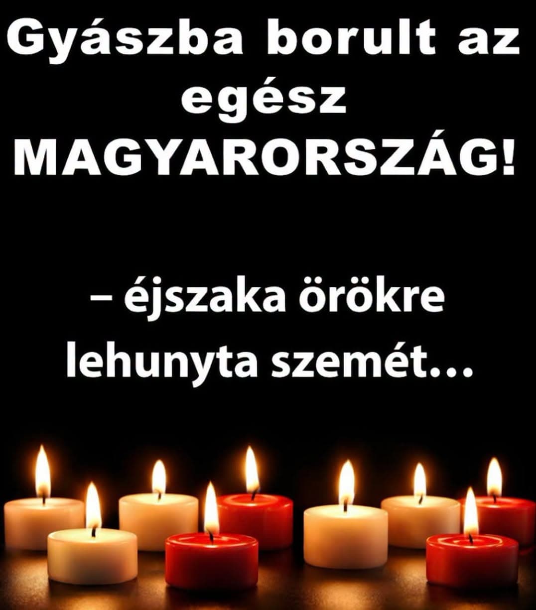 1 perce érkezett! Gyászba borult az ország – Szörnyű hírt kaptunk ma reggelre – nagy név távozott közülünk! 👇𝐂𝐢𝐤𝐤 𝐚 𝐡𝐨𝐳𝐳𝐚́𝐬𝐳𝐨́𝐥𝐚́𝐬𝐨𝐤𝐧𝐚́𝐥!