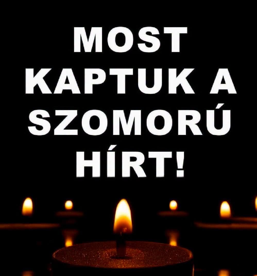 1 perce érkezett! Gyászba borult az ország – Szörnyű hírt kaptunk – nagy név távozott közülünk! 👇𝐂𝐢𝐤𝐤 𝐚 𝐡𝐨𝐳𝐳𝐚́𝐬𝐳𝐨́𝐥𝐚́𝐬𝐨𝐤𝐧𝐚́𝐥!