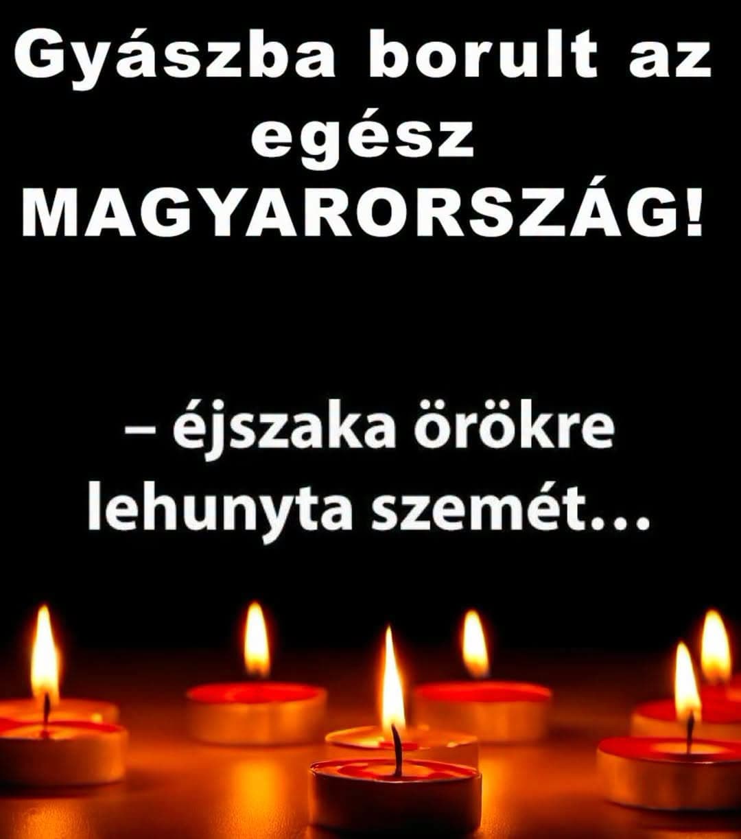 1 perce érkezett! Gyászba borult az ország – Szörnyű hírt kaptunk ma reggelre – nagy név távozott közülünk! 👇𝐂𝐢𝐤𝐤 𝐚 𝐡𝐨𝐳𝐳𝐚́𝐬𝐳𝐨́𝐥𝐚́𝐬𝐨𝐤𝐧𝐚́𝐥!