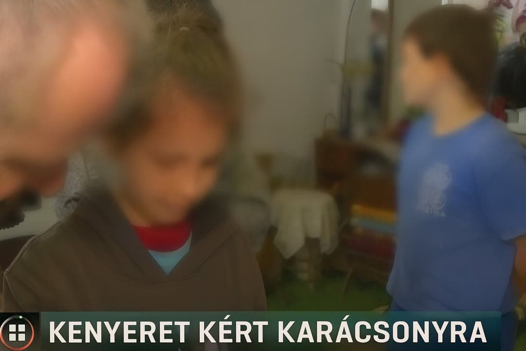 Könnyfakasztó: kenyeret kért karácsonyra a 8 éves Csilla