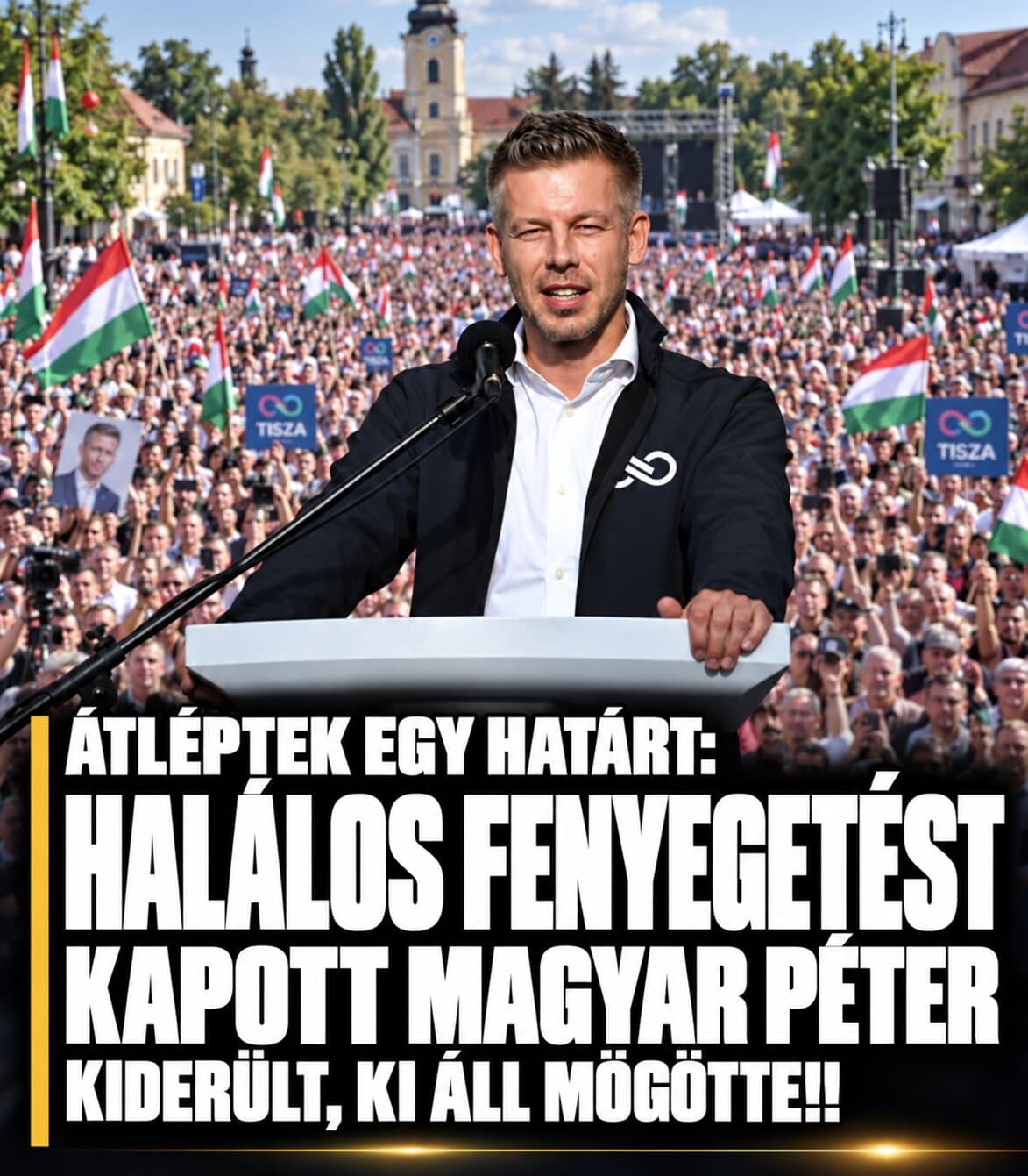 Átléptek egy határt: halálos fenyegetést kapott Magyar Péter – kiderült, ki áll mögötte!!