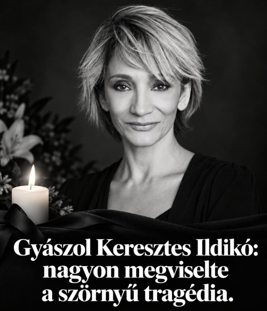 Megrendítő búcsú!Gyászol Keresztes Ildikó: nagyon megviselte a szörnyű tragédia