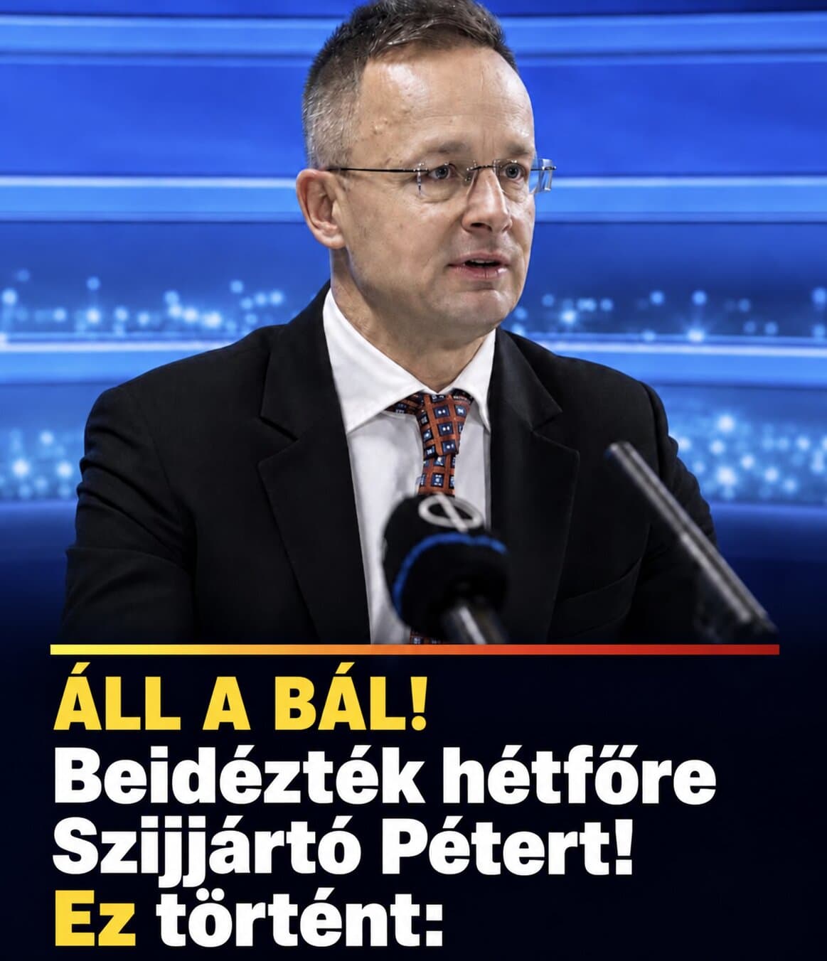 Beidézték hétfőre Szijjártó Pétert!Ez történt