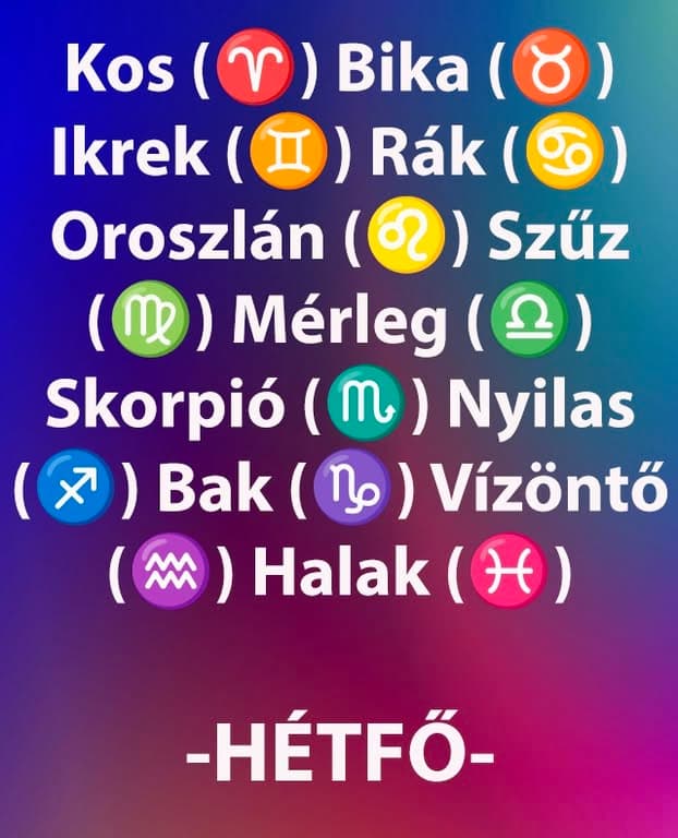 Komoly változást hoz a mai nap! Kos - Bika - Ikrek-Rák-Oroszlán-Szűz-Mérleg-Skorpió-Nyilas-Bak - Vízöntő - Halak figyelem!Hatalmas változást hoz a mai nap!Mai horoszkóp (HÉTFŐ)