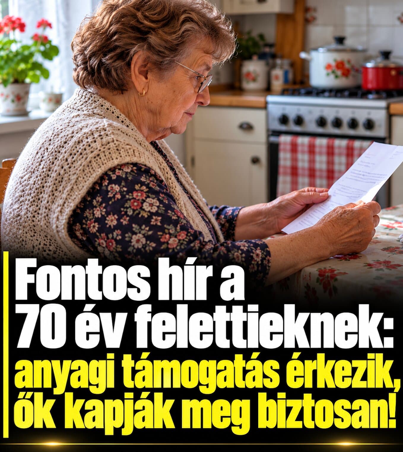 Fontos hír a 70 év felettieknek: anyagi támogatás érkezik ,ők kapják meg biztosan! 👇𝐂𝐢𝐤𝐤 𝐚 𝐡𝐨𝐳𝐳𝐚́𝐬𝐳𝐨́𝐥𝐚́𝐬𝐨𝐤𝐧𝐚́𝐥!