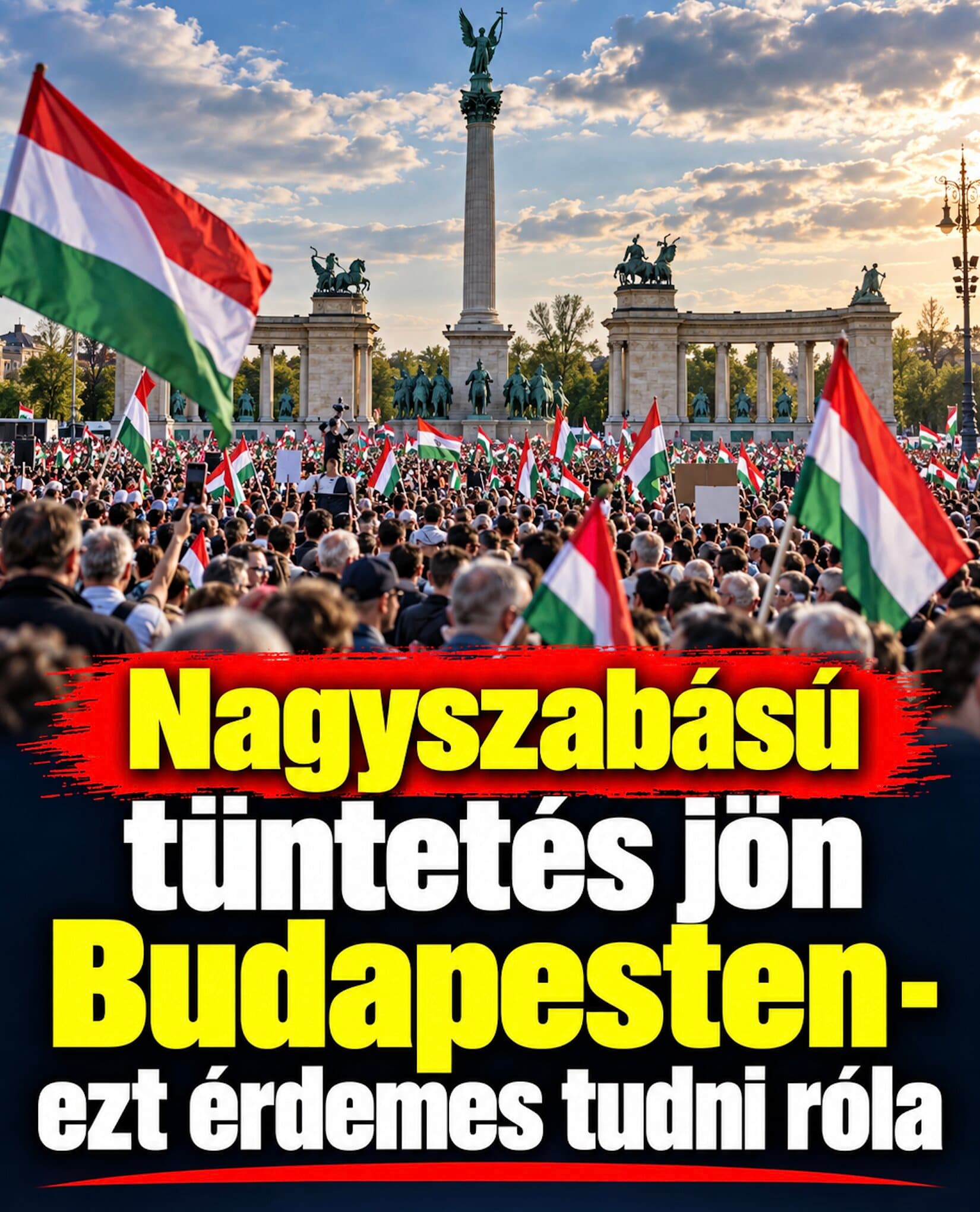 Nagyszabású tüntetés jön Budapesten - ezt érdemes tudni róla