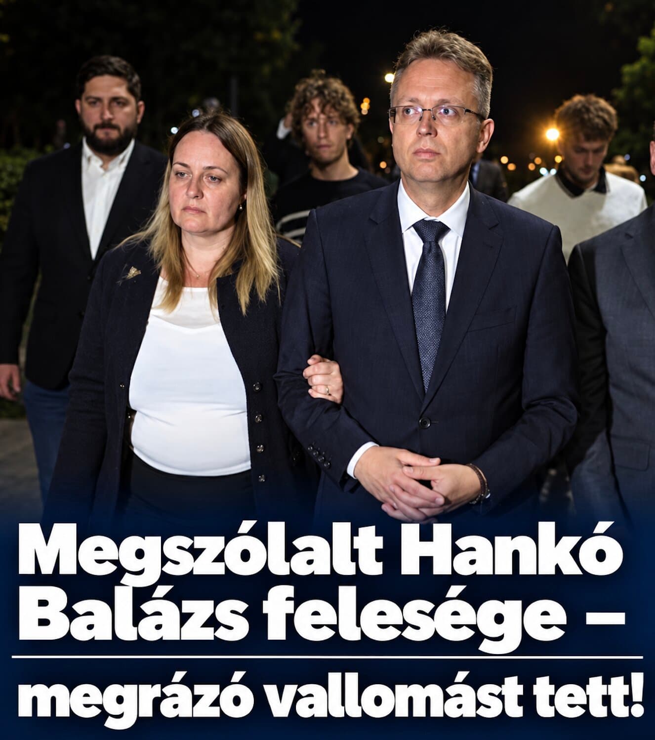 Megszólalt Hankó Balázs felesége – megrázó vallomást tett!