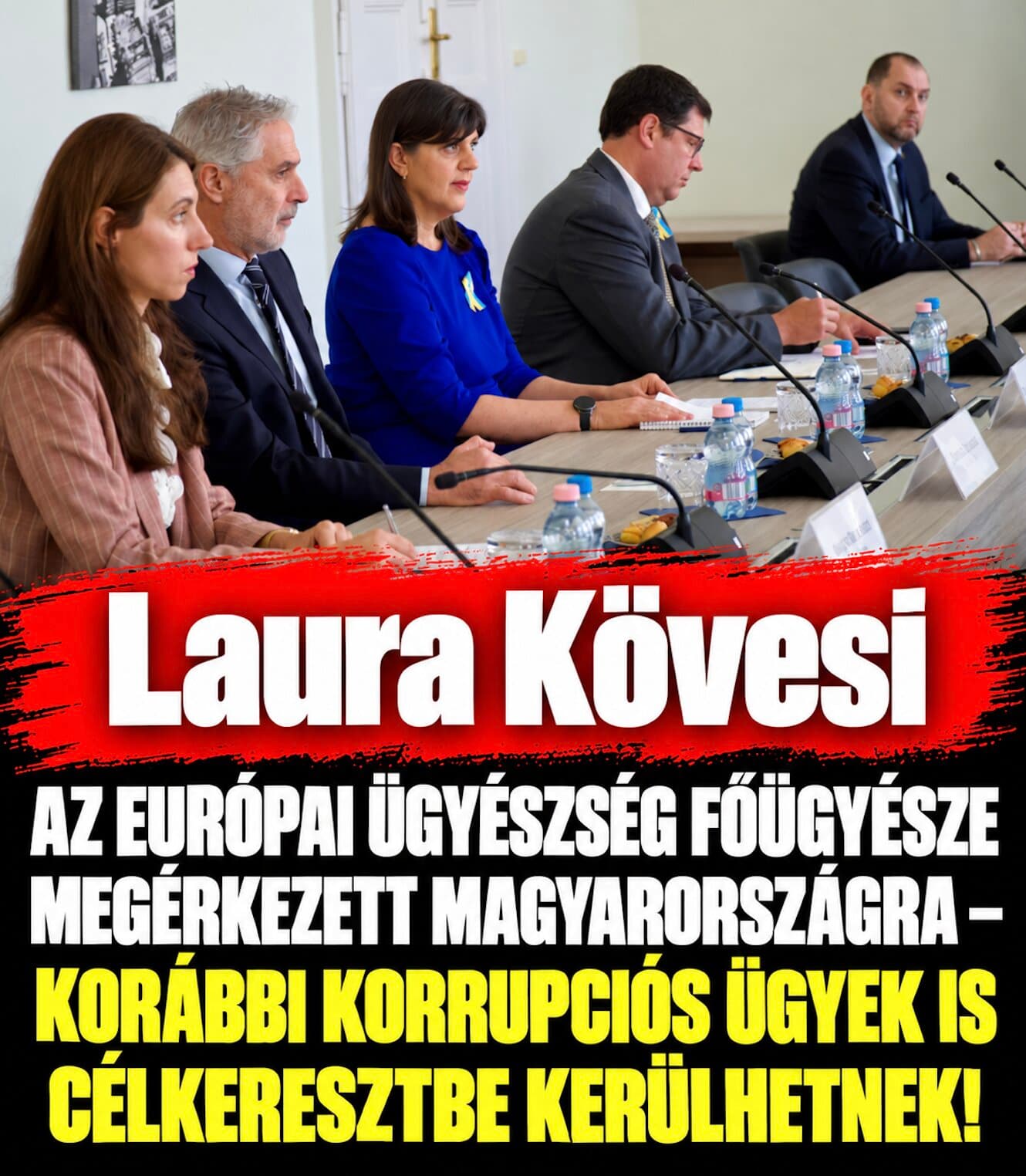 Laura Kövesi az Európai Ügyészség főügyésze megérkezett Magyarországra – korábbi korrupciós ügyek is célkeresztbe kerülhetnek!