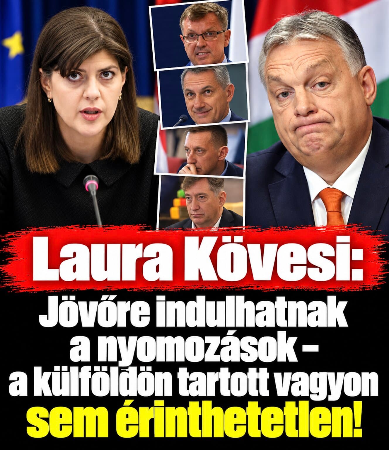 Kövesi: jövőre indulhatnak a magyarországi nyomozások, a külföldön tartott vagyonokat is elérhetik