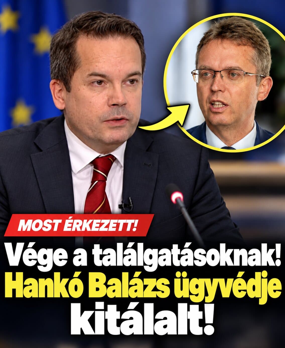 Most jelentette be Hankó Balázs ügyvédje ! EZ hihetetlen, a történtek fényében erre senki nem volt felkészülve: Részletek lent a hozzászólásoknál!