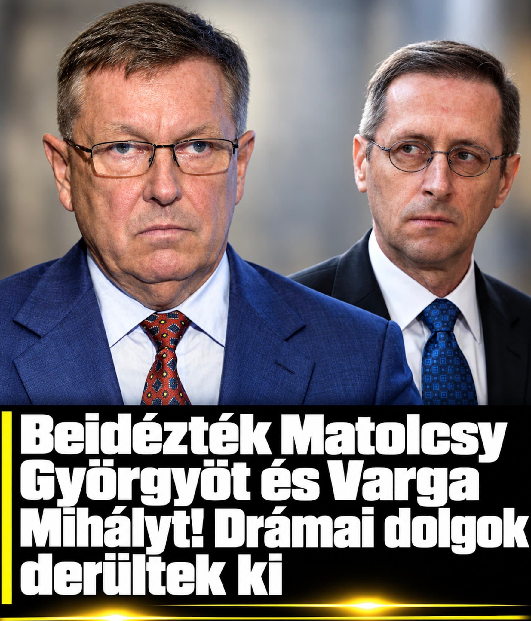 Beidézték Matolcsy Györgyöt és Varga Mihályt! Drámai dolgok derültek ki az idézéssel kapcsolatban!