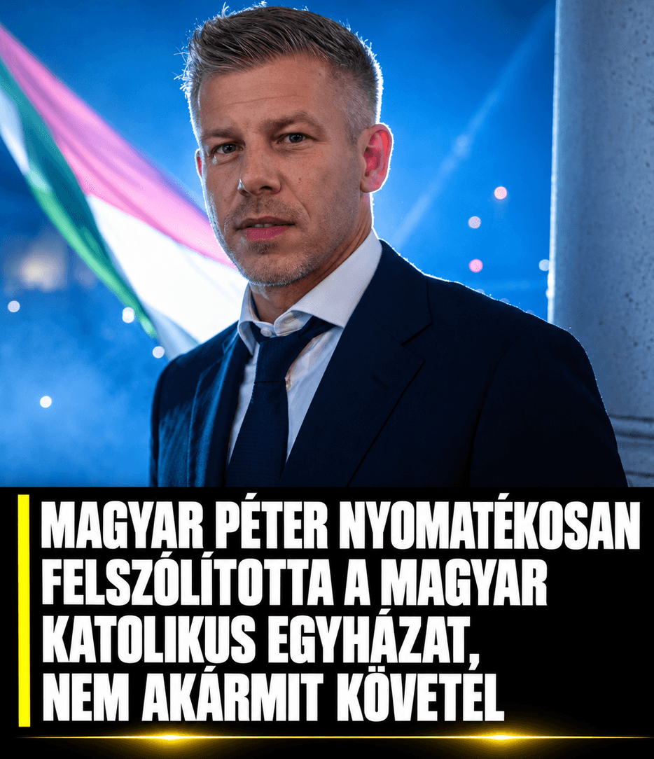 Magyar Péter nyomatékosan felszólította a Magyar Katolikus Egyháztat, nem akármit követel!