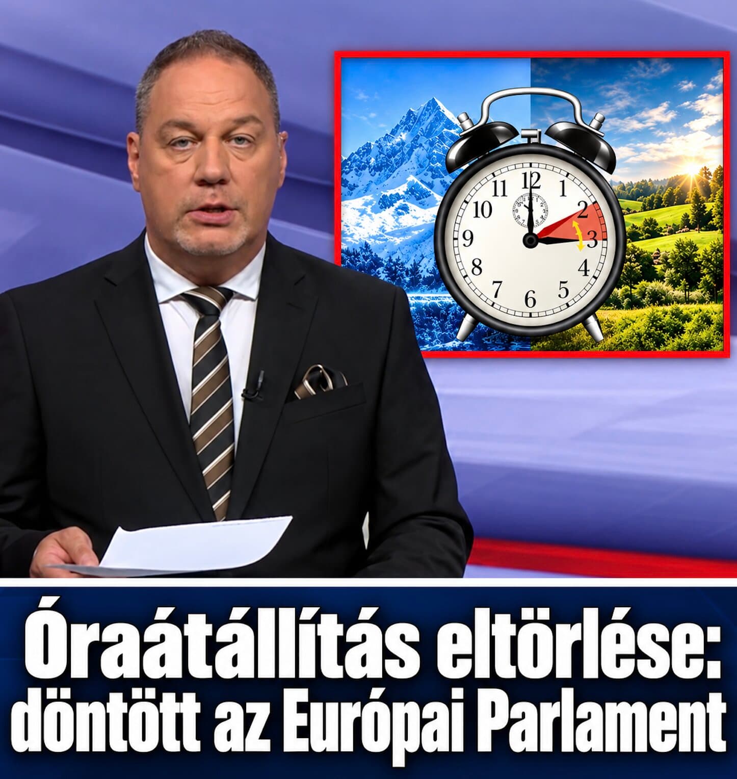 Óraátállítás eltörlése: döntött az Európai Parlament