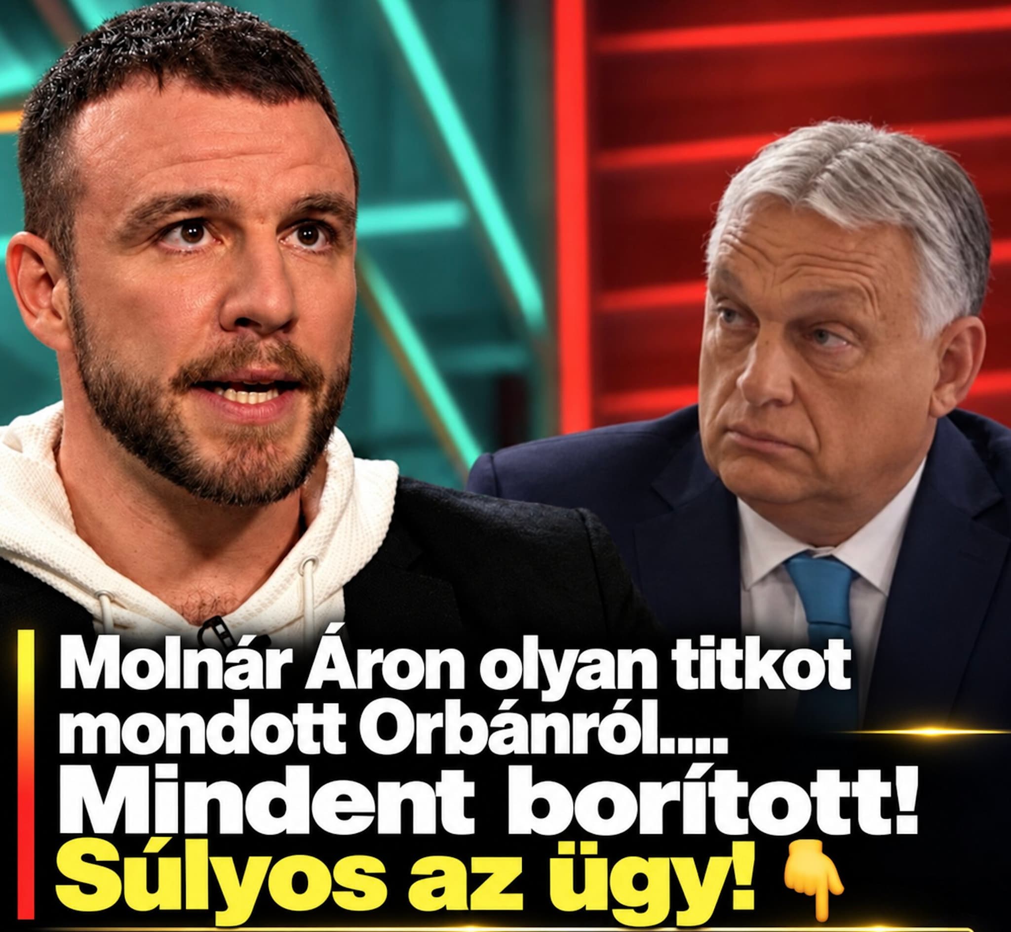 Molnár Áron olyan titkot mondott Orbánról....Mindent borított! Súlyos az ügy!👇𝐂𝐢𝐤𝐤 𝐚 𝐡𝐨𝐳𝐳𝐚́𝐬𝐳𝐨́𝐥𝐚́𝐬𝐨𝐤𝐧𝐚́𝐥!