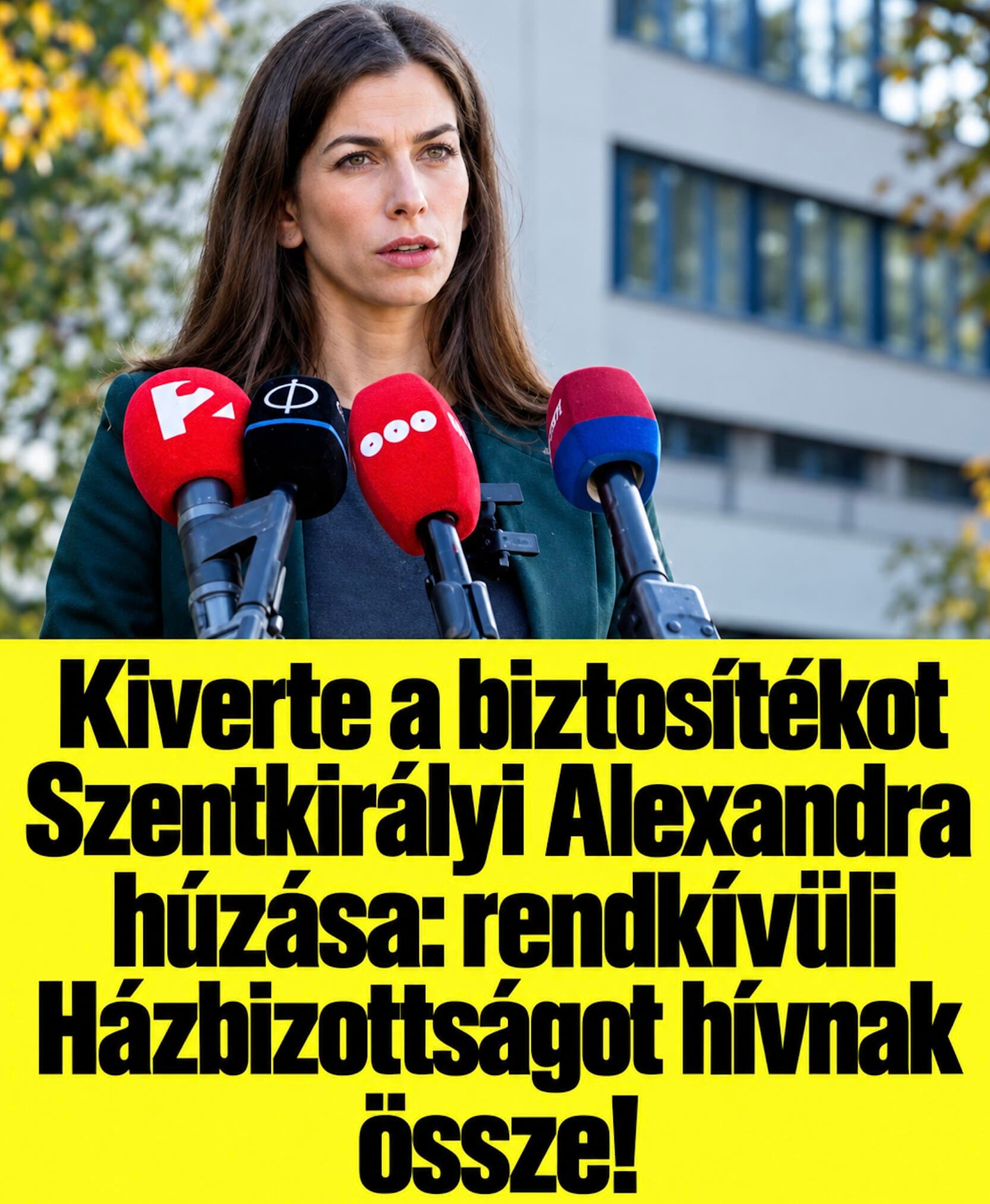 Kiverte a biztosítékot Szentkirályi Alexandra húzása: rendkívüli Házbizottságot hívnak össze!