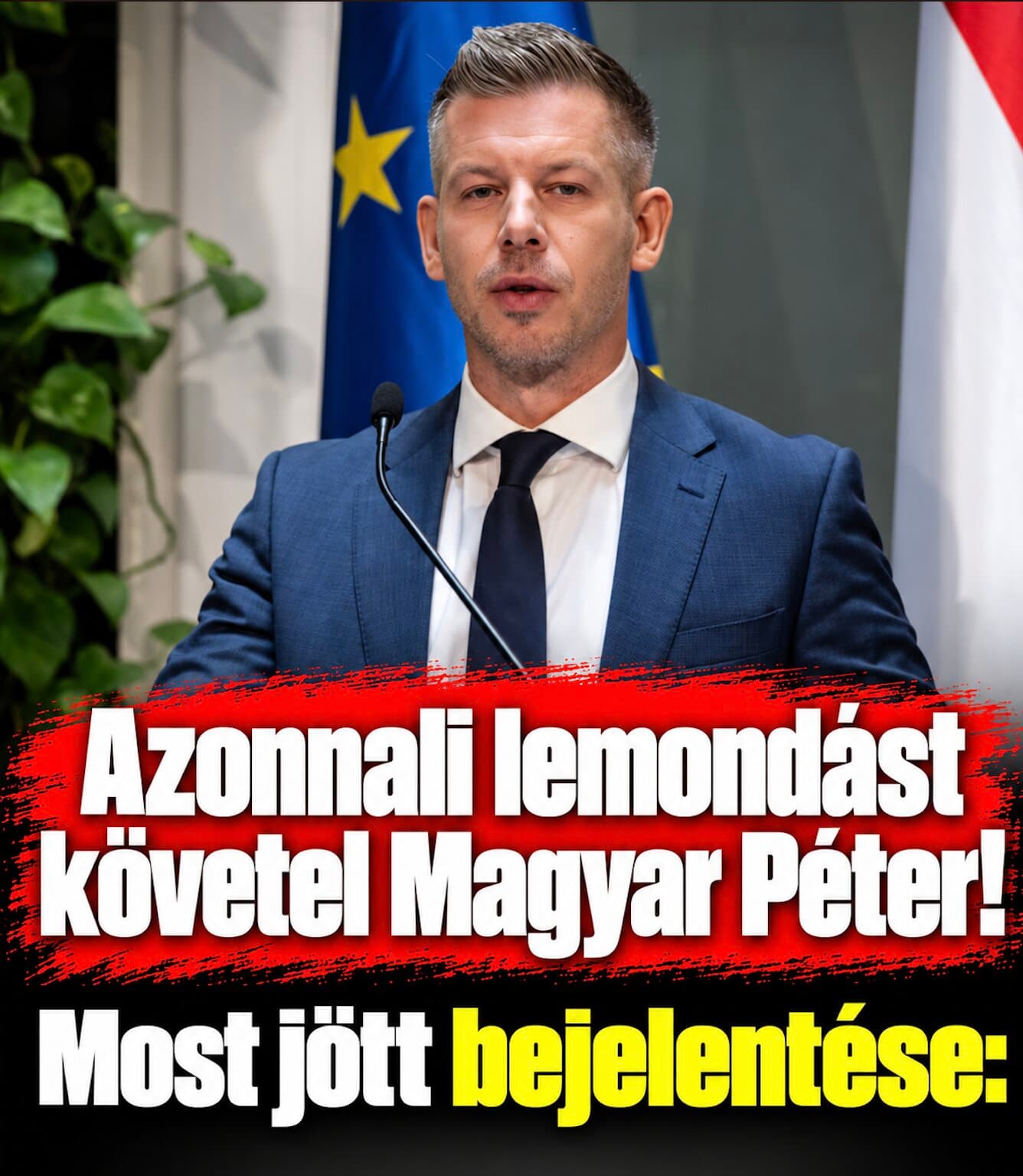 Azonnali lemondást követel Magyar Péter! Most jött bejelentése: