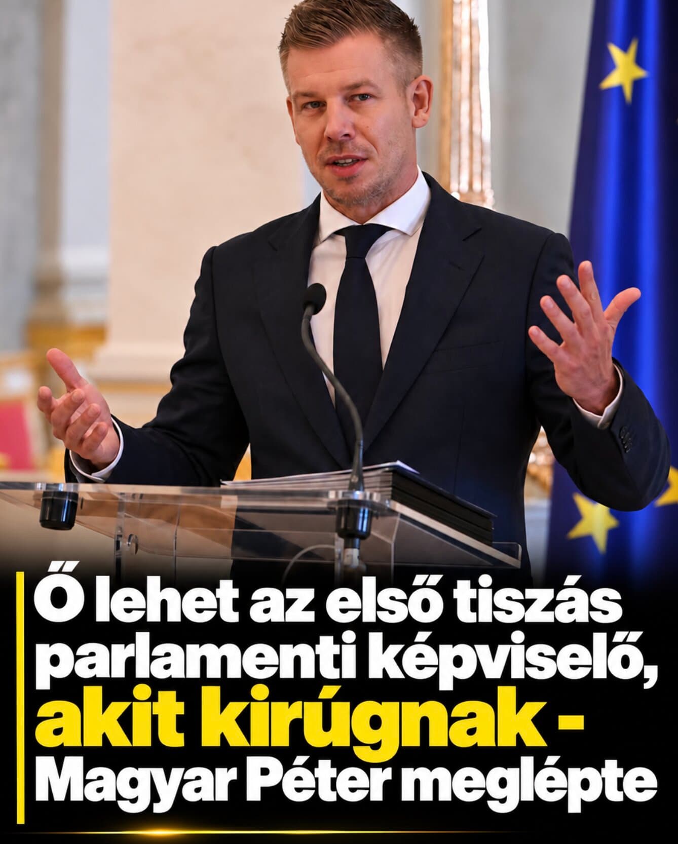 Magyar Péter kemény lépésre szánta el magát: akár ki is zárhatják a TISZA egyik képviselőjét!