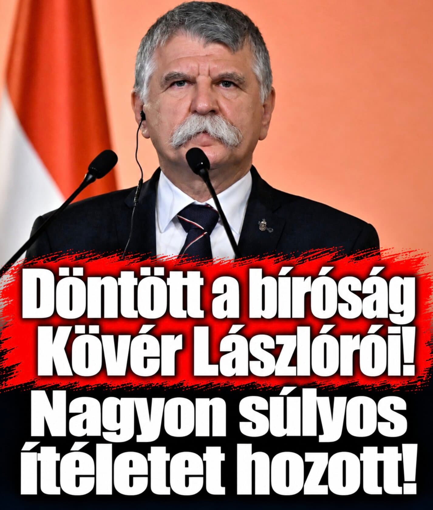 Döntött a bíróság Kövér Lászlóról, nagyon súlyos ítéletet hozott!