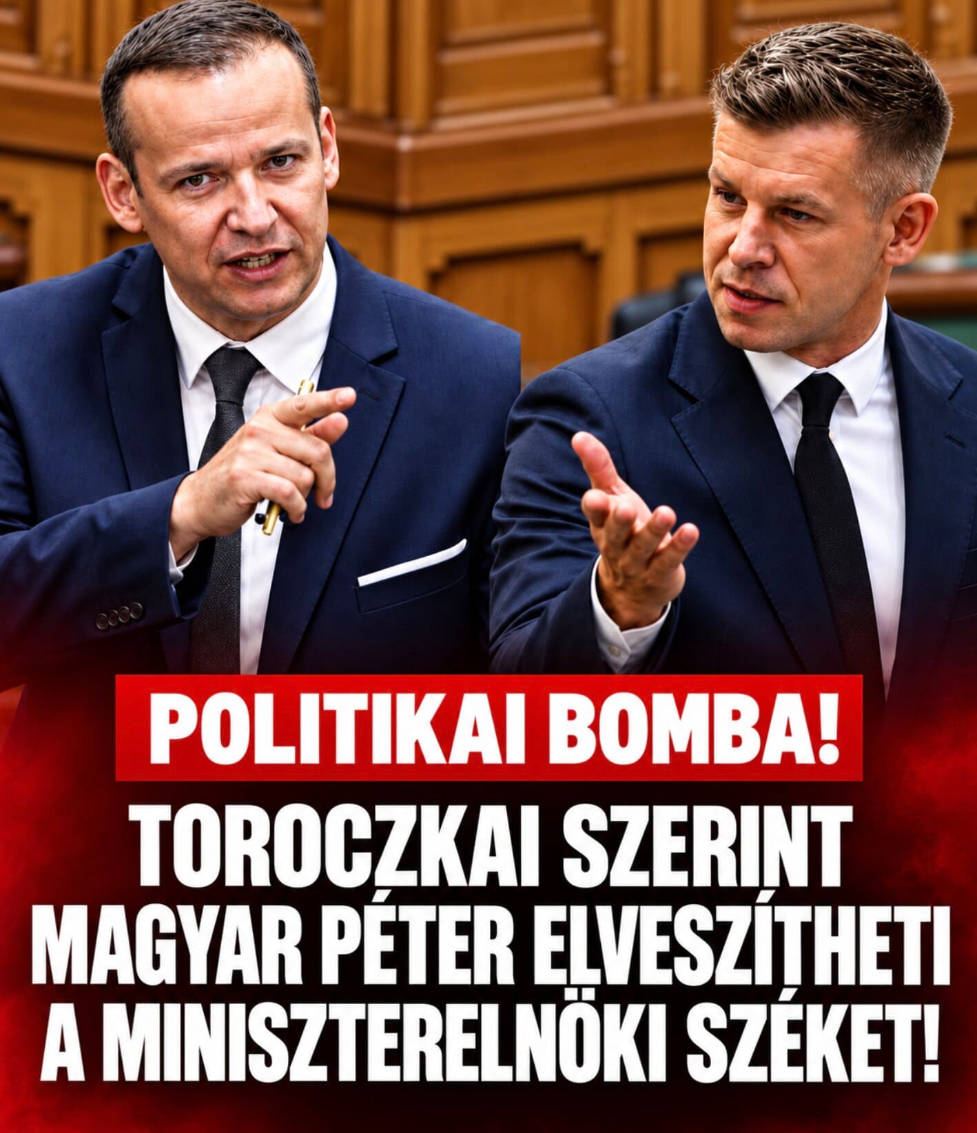 Politikai bomba! Toroczkai szerint Magyar Péter elveszítheti a miniszterelnöki széket!