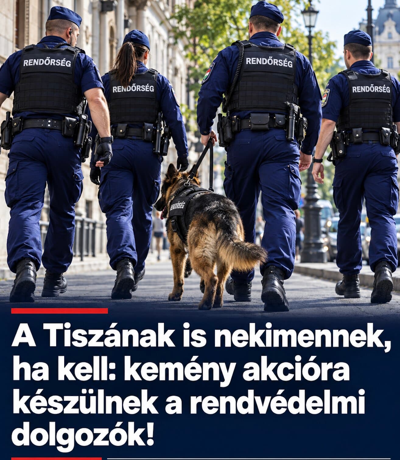 Kemény figyelmeztetés után újabb ígéret: Magyar Péter a rendvédelmi dolgozók béremeléséről beszélt