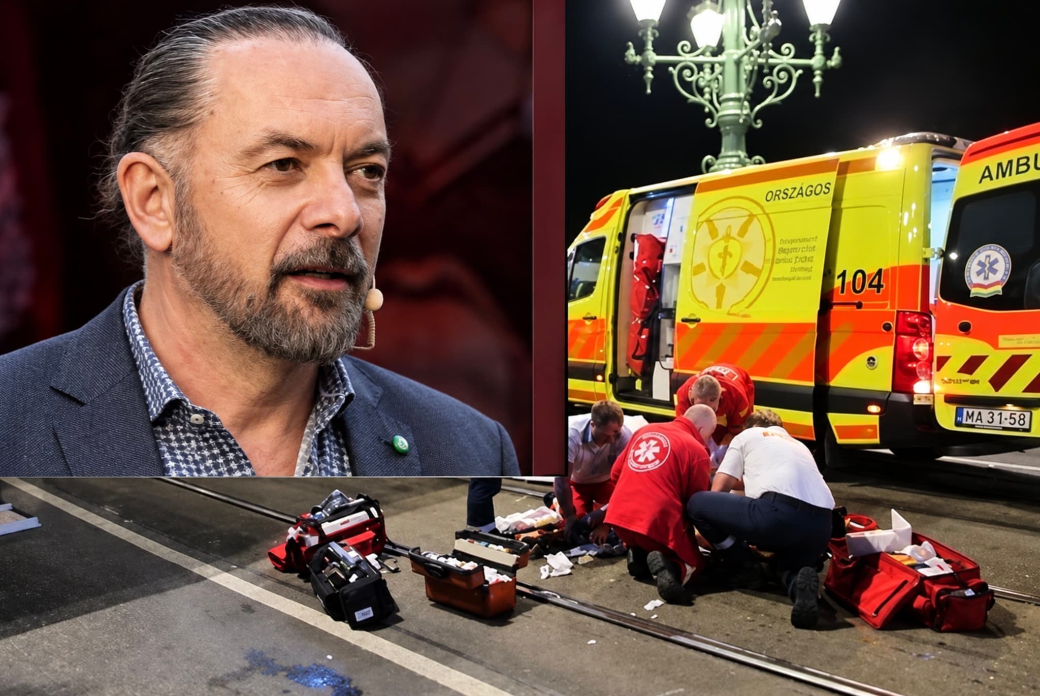 Drámai hír !Balesetet szenvedett Zsidró Tamást azonnal mentővel kórházba vitték