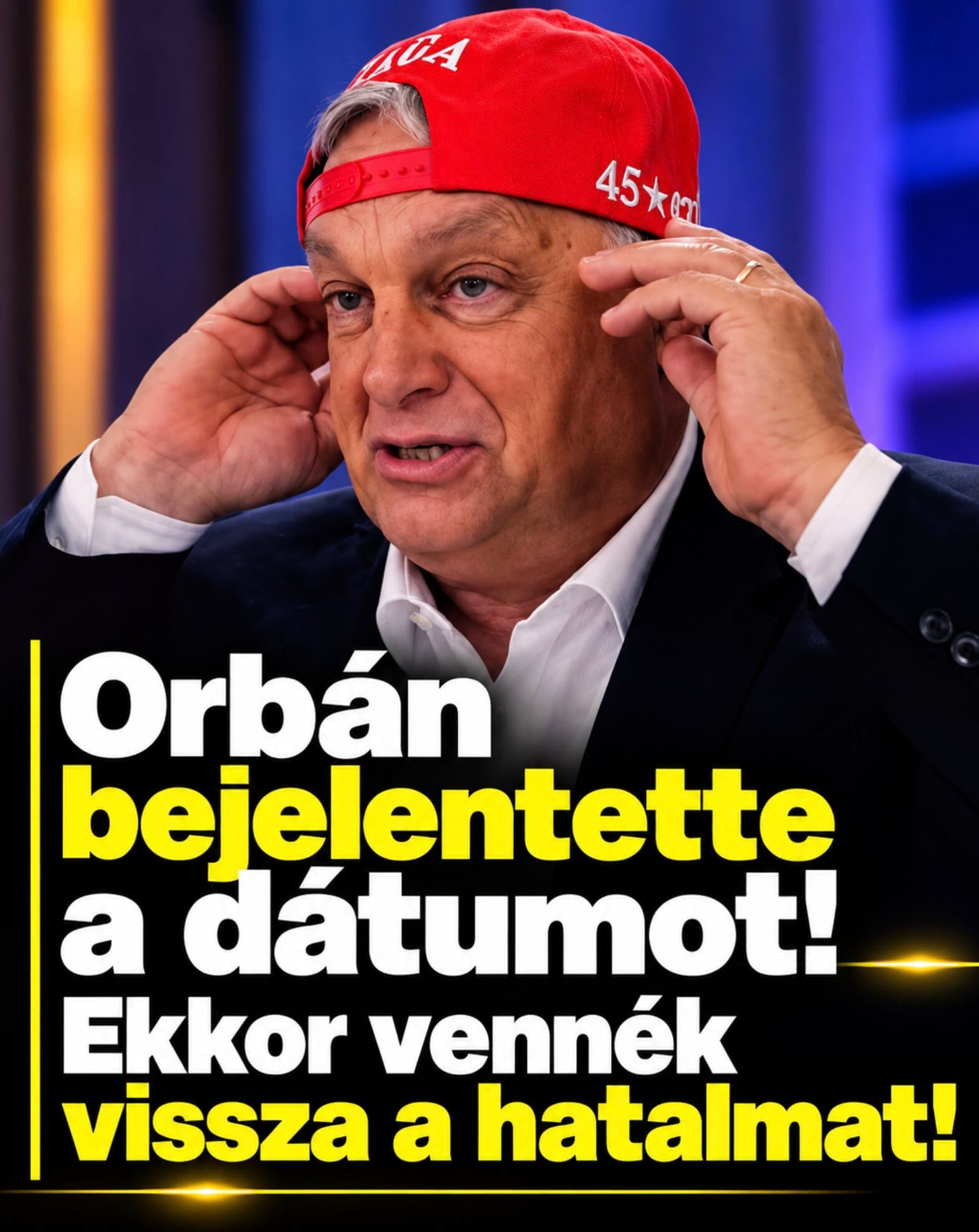 Orbán Viktor kitűzte a z időpontot!Bejelentette a dátumot, amikor visszavennék a hatalmat