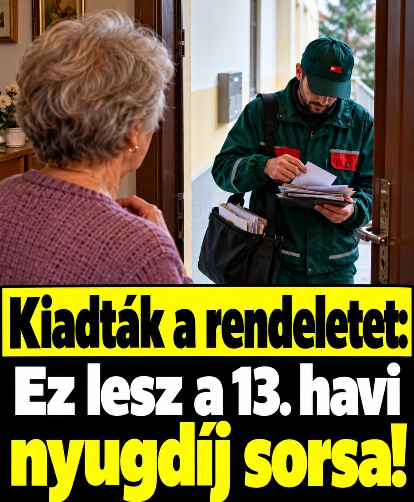 Kiadták a rendeletet: Ez lesz a 13. havi nyugdíj sorsa!