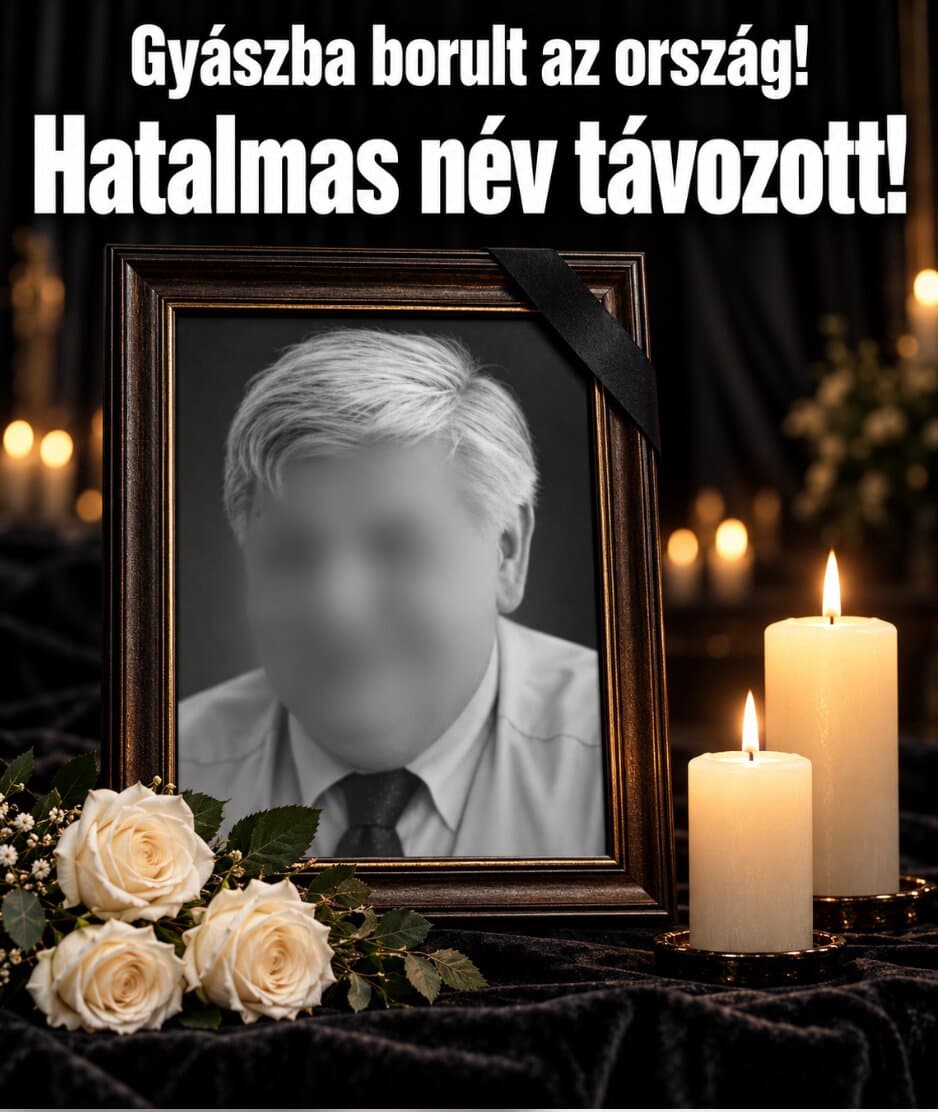 Feketébe borult az ország: Tragikus hirtelenséggel elhunyt a magyar művész világ egyik legnagyobb alakja! 𝐂𝐢𝐤𝐤 𝐚 𝐡𝐨𝐳𝐳𝐚́𝐬𝐳𝐨́𝐥𝐚́𝐬𝐨𝐤𝐧𝐚́𝐥!