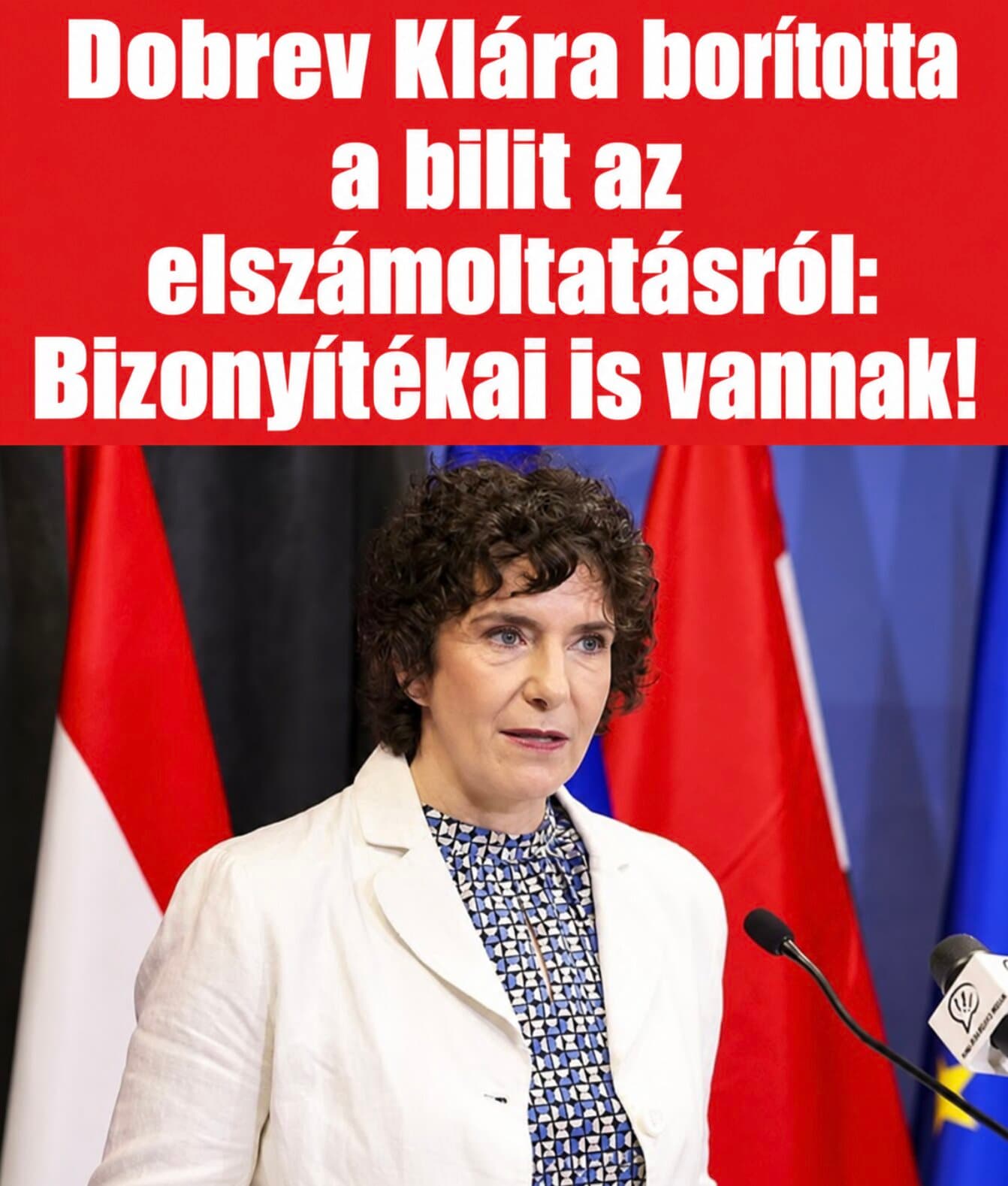 Dobrev Klára borította a bilit az elszámoltatásról: Bizonyítékai is vannak!