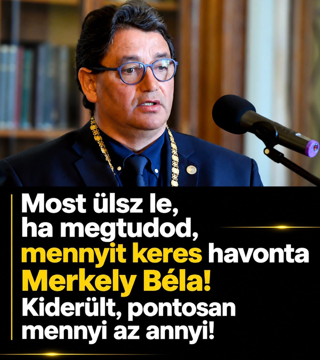 Most ülsz le, ha megtudod, mennyit keres havonta Merkely Béla! Kiderült, pontosan mennyi az annyi!