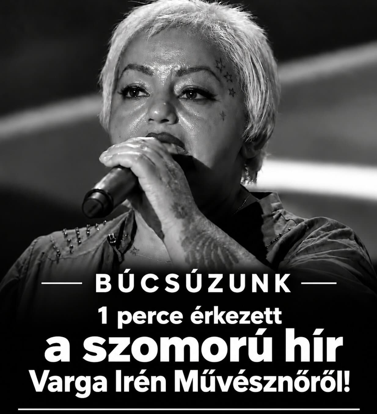 Váratlanul érte az egész országot: Most jött a hír a Művésznőről!