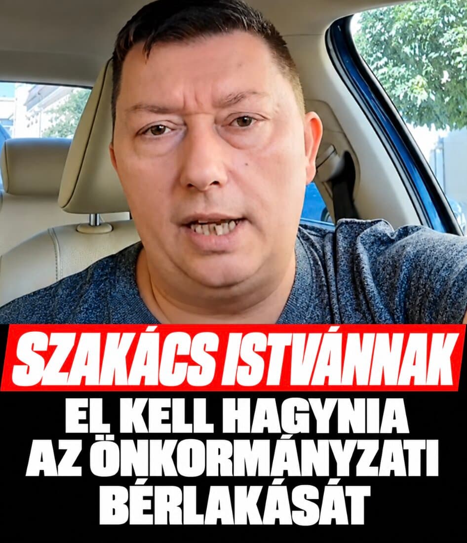 Szakács Istvánnak el kell hagynia az önkormányzati bérlakását