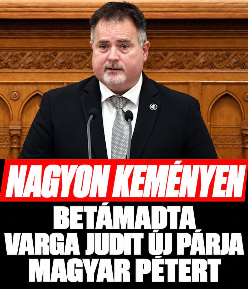 Nagyon keményen betámadta Varga Judit új párja Magyar Pétert
