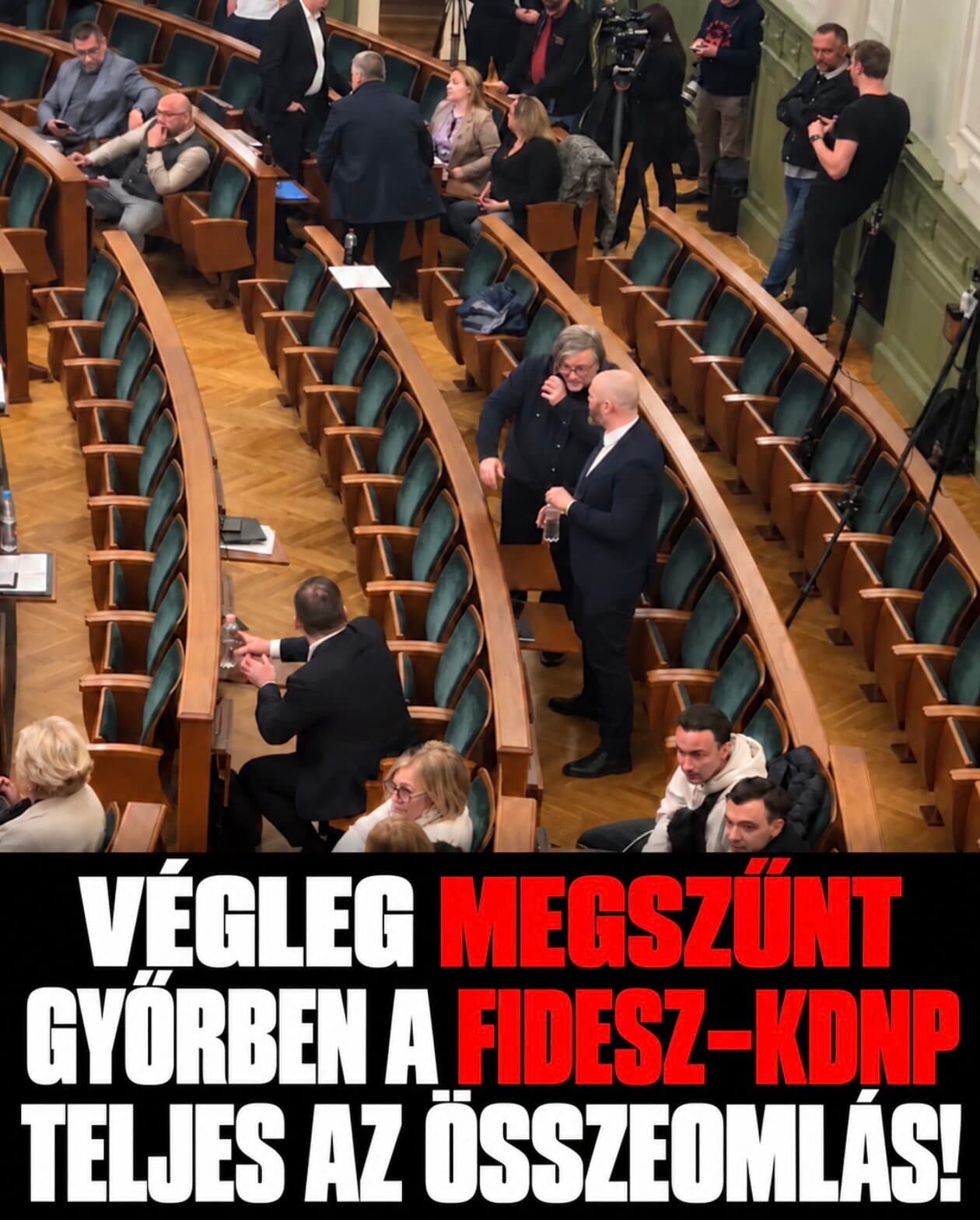 Végleg megszűnt Győrben a Fidesz-KDNP – teljes az összeomlás!
