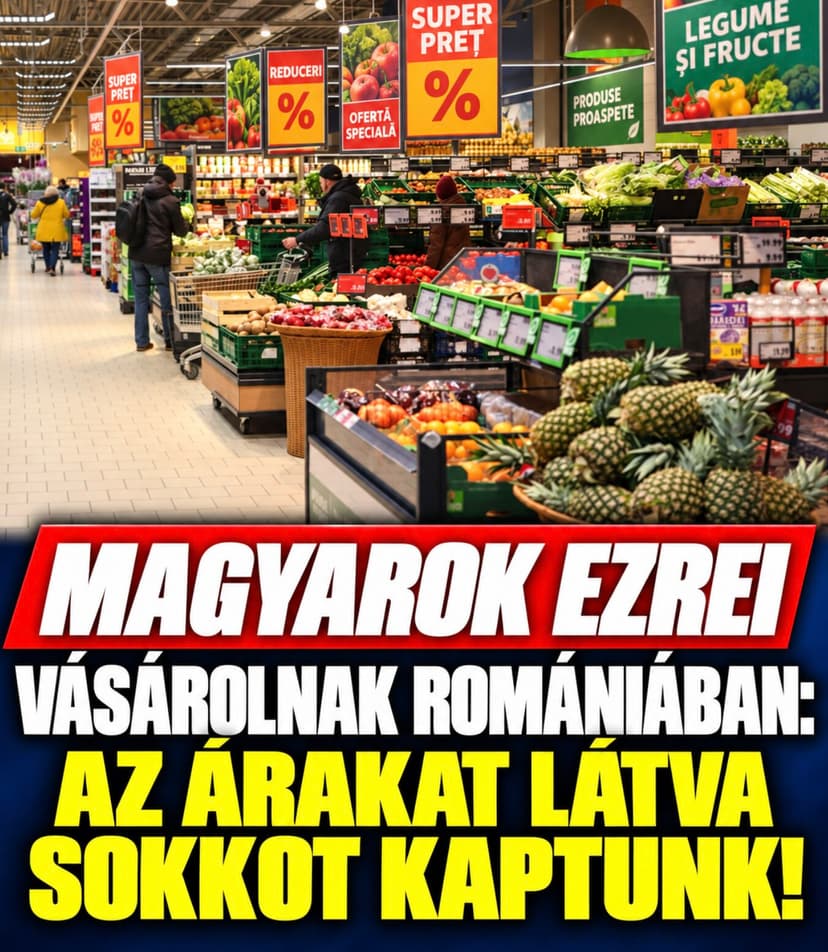 Magyarok ezrei vásárolnak Romániában:az árakat látva sokkot kaptunk!